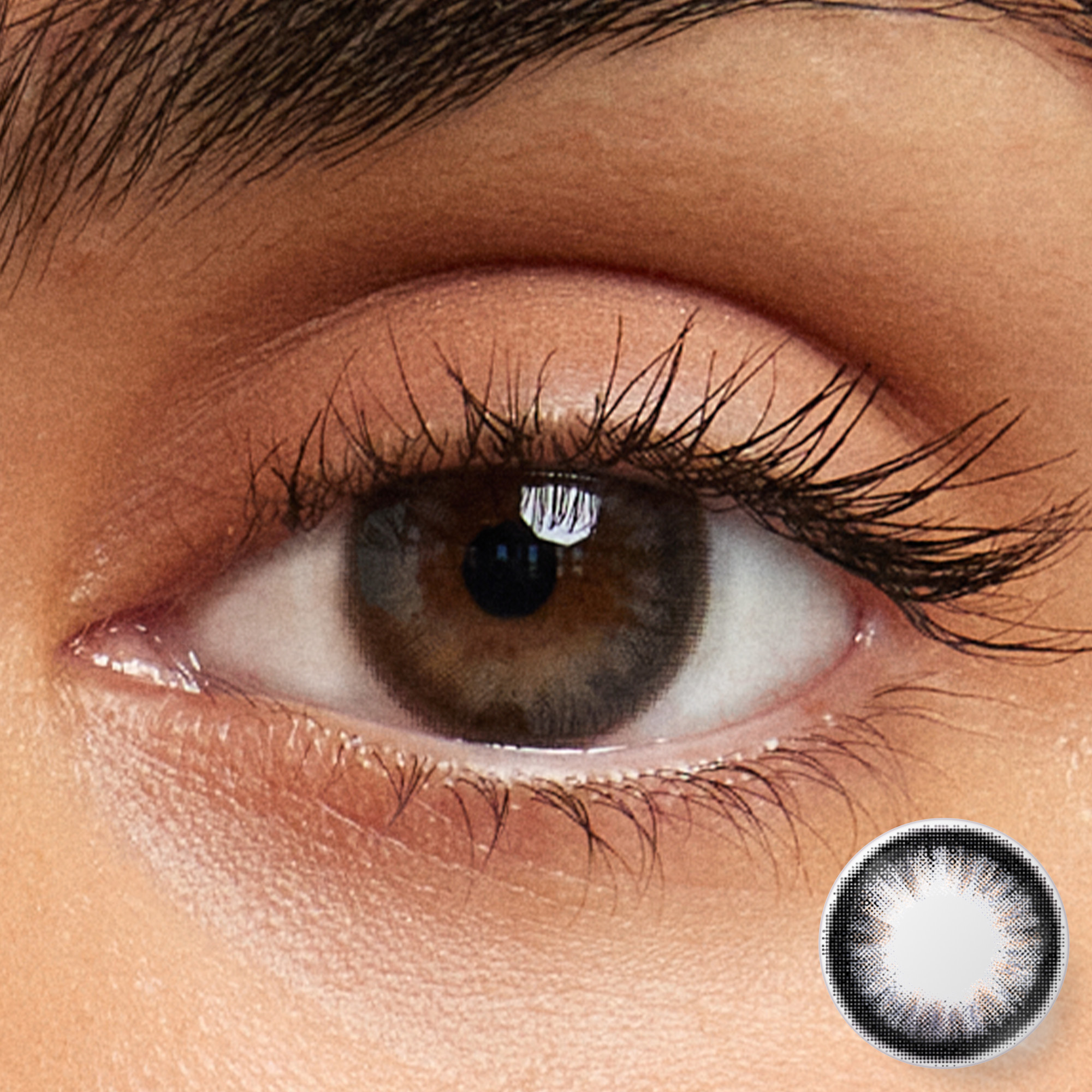 Kits KITS Daily Color 10 Pack Stormy Gray Contact Lenses